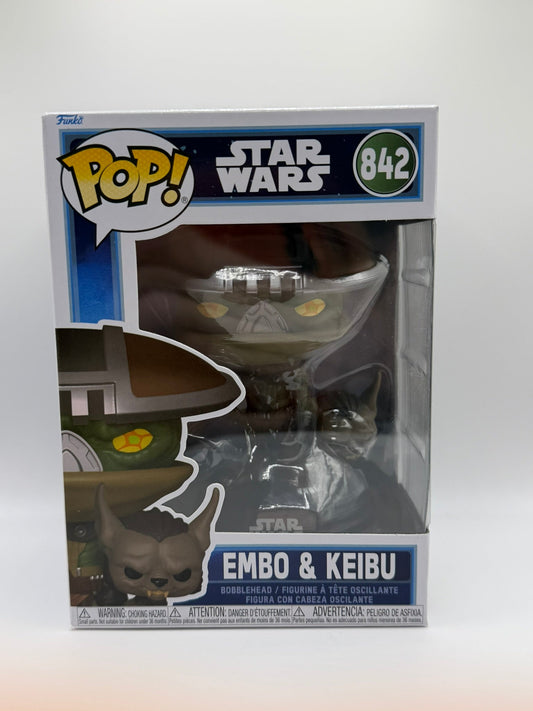 Funko Pop! Embo y Keibu #842 – Star Wars: The Mandalorian and Grogu