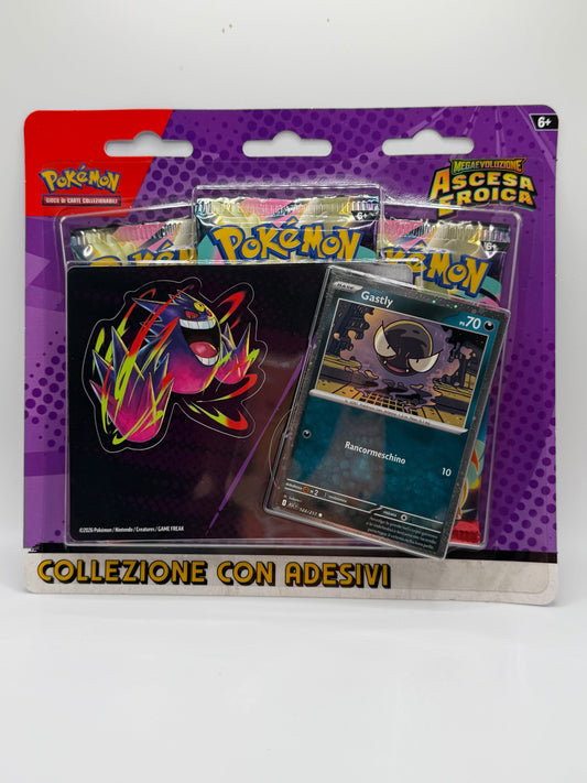 Pokémon TCG: Tech Sticker Collection - Megaevolution Heroic Ascent (Gastly)