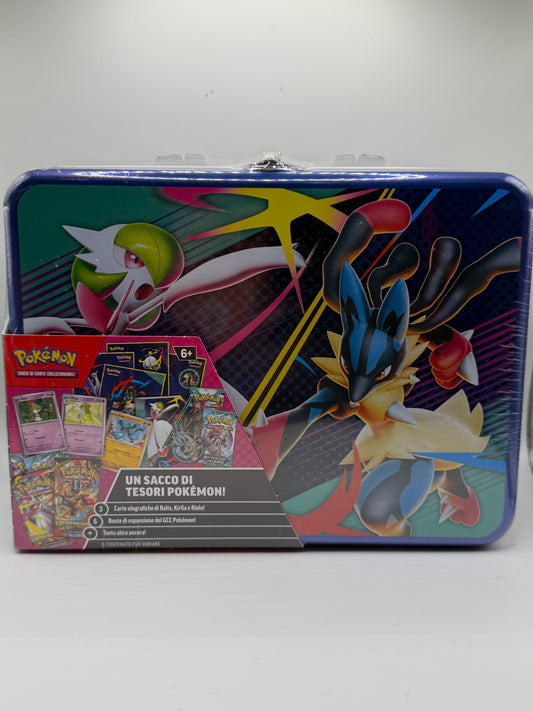 Pokémon TCG: Collector Chest Tin - Mega Lucario & Mega Gardevoir