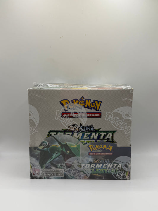 Pokémon TCG: Sun & Moon - Celestial Storm Booster Box (Sol y Luna - Tormenta Celestial / Rayquaza-GX)