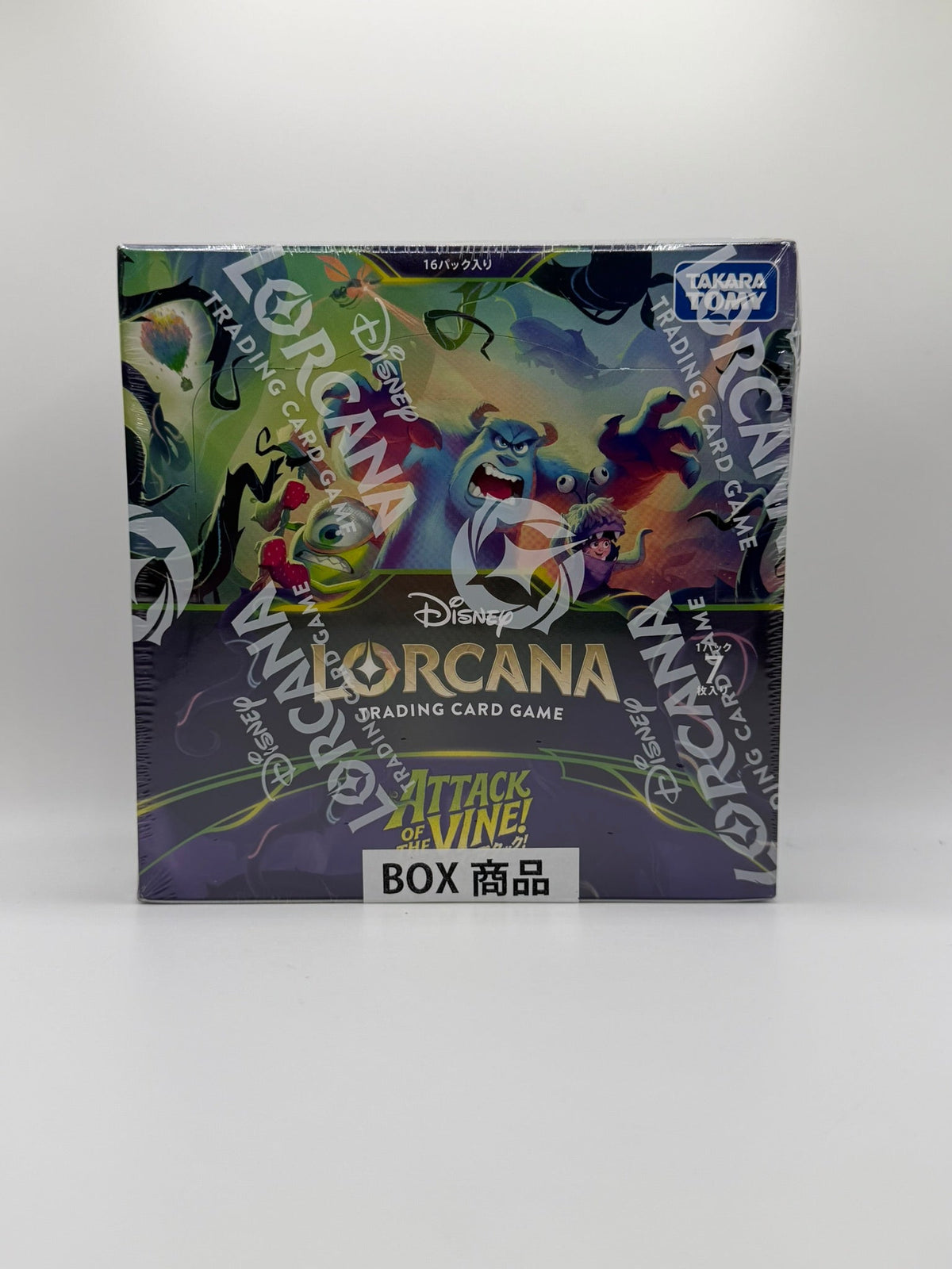 Disney Lorcana TCG – Attack of the Vine | Caja de 16 Sobres (Japonés)