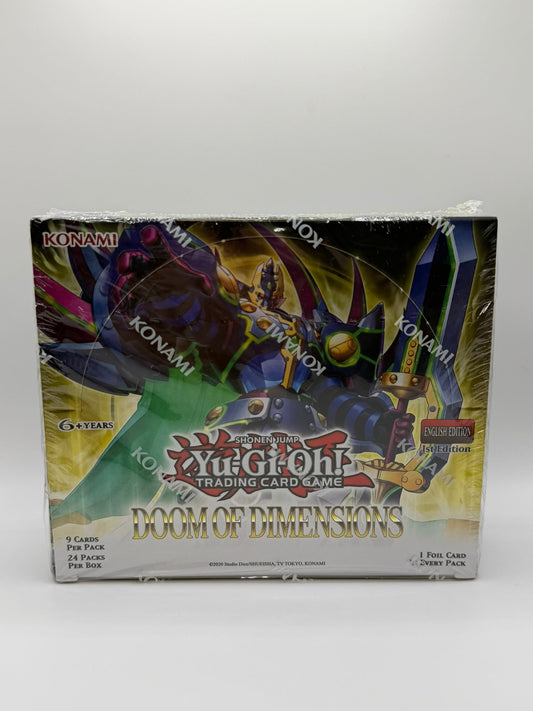Yu-Gi-Oh! TCG – Doom of Dimensions | Caja de 24 Sobres 1ª Edición (Inglés)