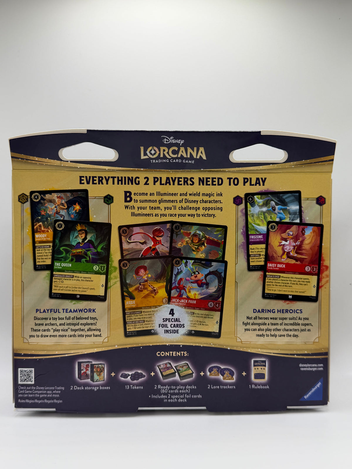 Disney Lorcana TCG – Wilds Unknown | Set de Inicio para 2 Jugadores (Inglés)