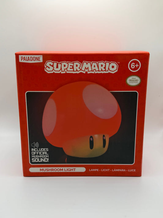 Lámpara de Champiñón de Super Mario con sonido – Nintendo – Paladone